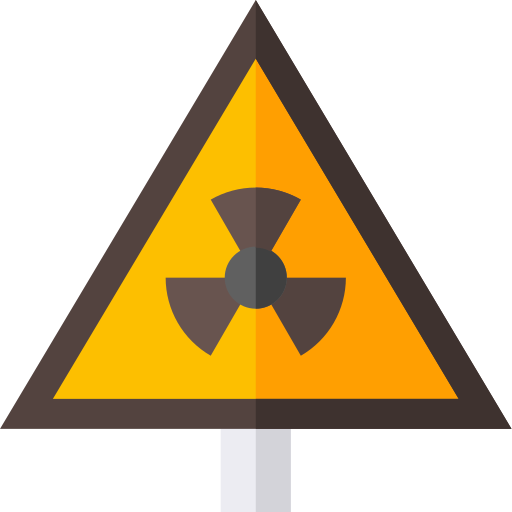 Nuclear icon Basic Straight Flat