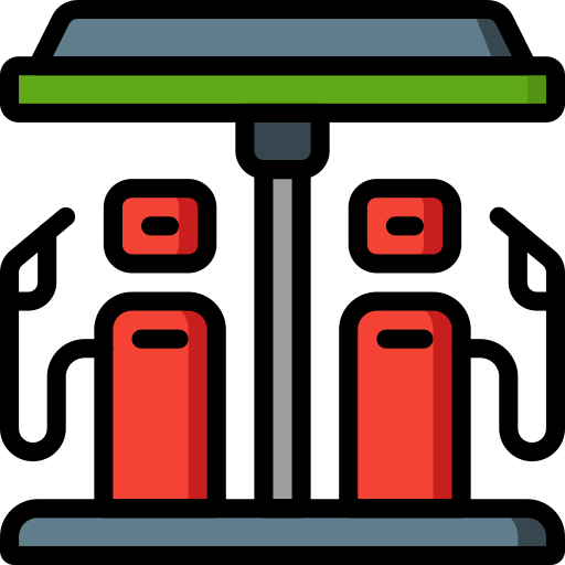 Gasolinera icono gratis