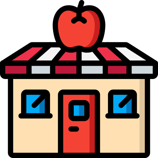 Магазин фруктов бесплатно иконка Магазин фруктов бесплатно иконка