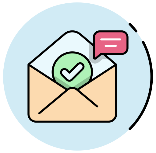 correo electrónico comercial icono gratis