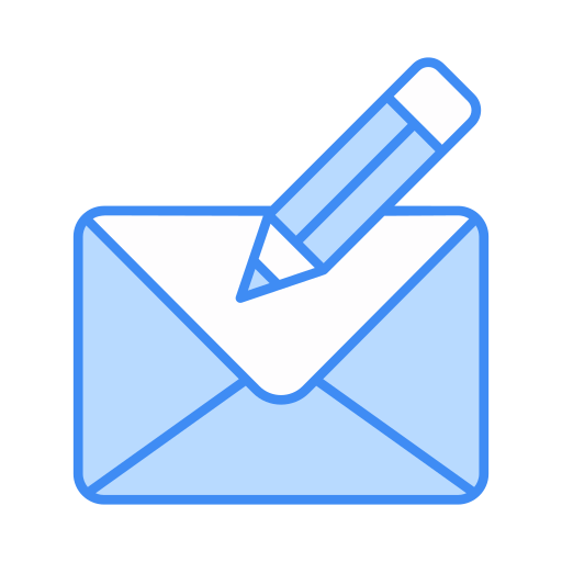 redactar correo electrónico icono gratis