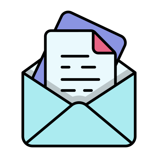 adjunto de correo electrónico icono gratis