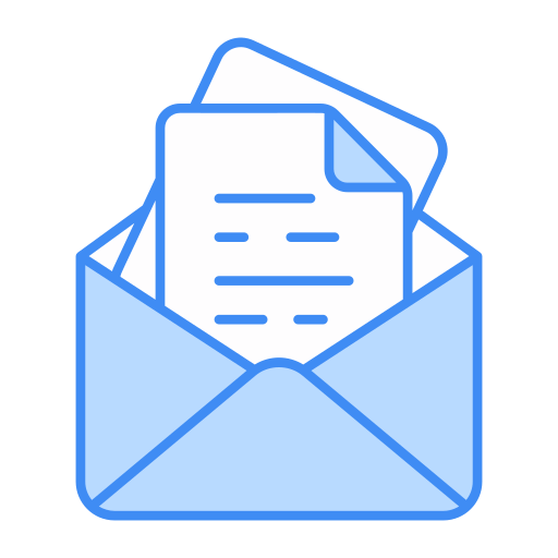 adjunto de correo electrónico icono gratis