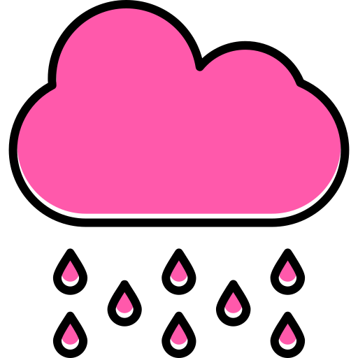 lluvia icono gratis