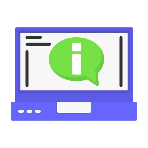 información icono gratis