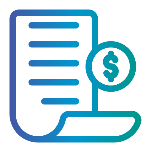 factura icono gratis