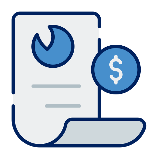 facturas icono gratis