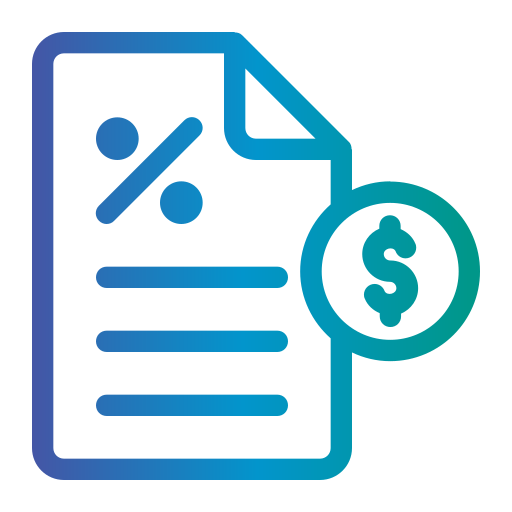 impuesto icono gratis