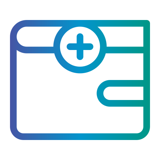 Wallet added free icon