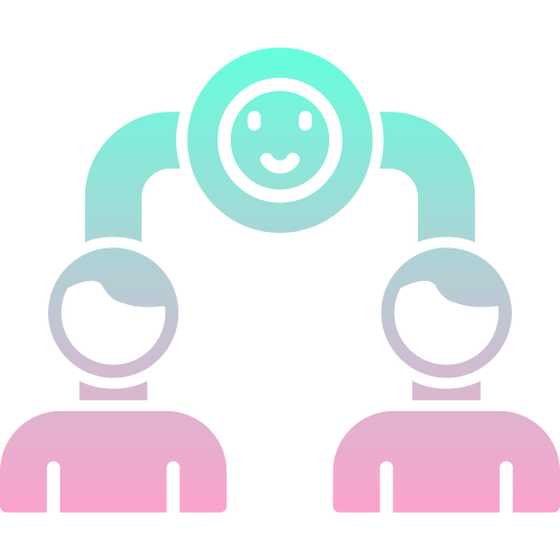 relación icono gratis