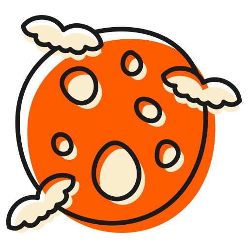 noche de halloween icono gratis