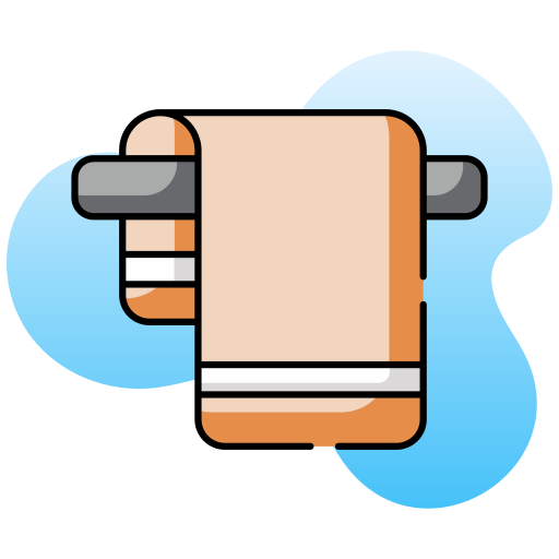 toalla de playa icono gratis