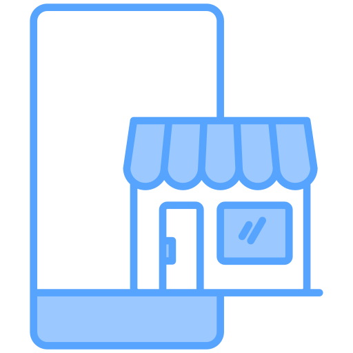 tienda online icono gratis