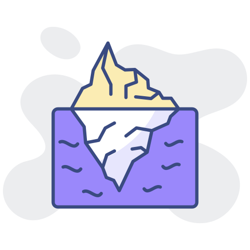 iceberg icono gratis