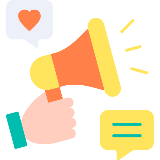 campaña icono gratis