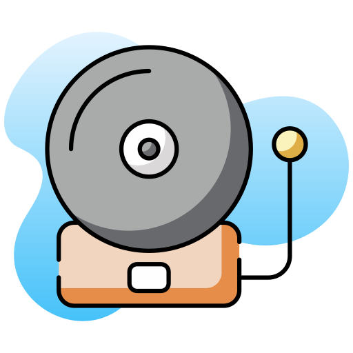 campana de boxeo icono gratis