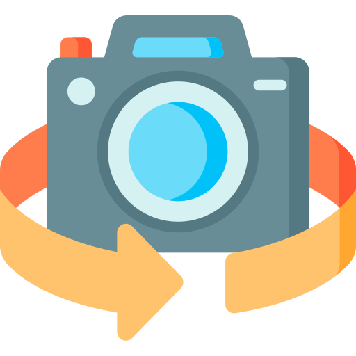 Cámara de fotos icono gratis