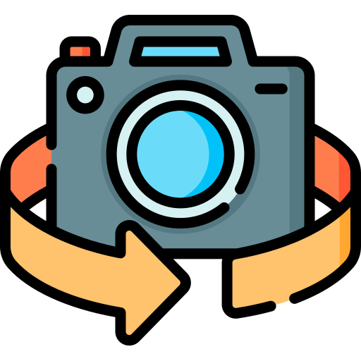 Cámara de fotos icono gratis