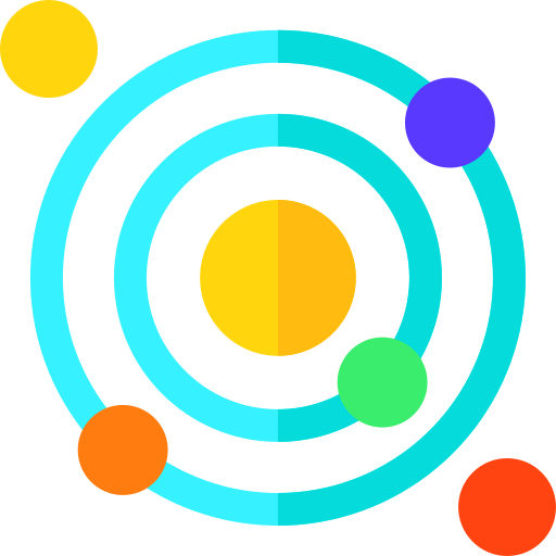 Solar system free icon