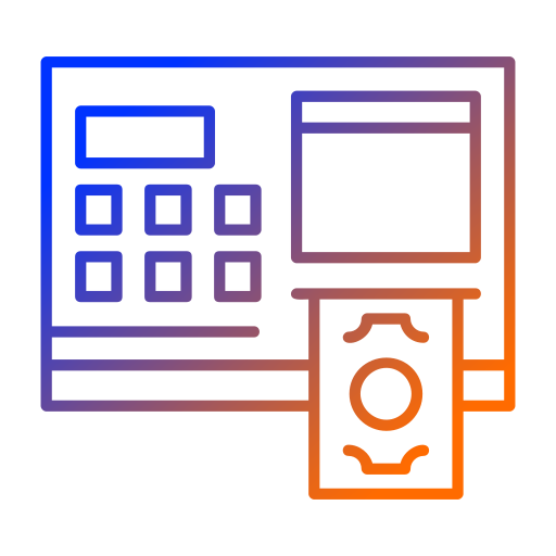 cajero automático icono gratis