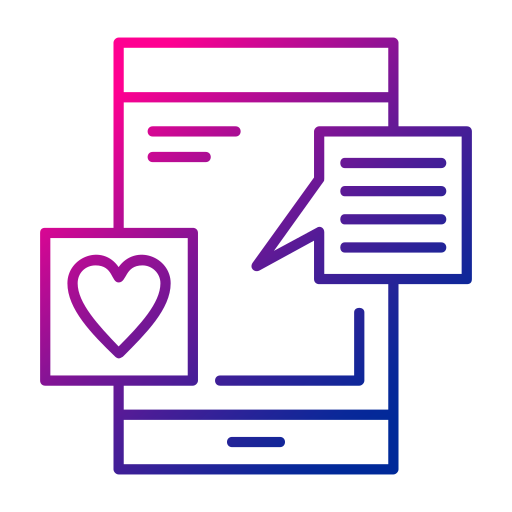 redes sociales icono gratis