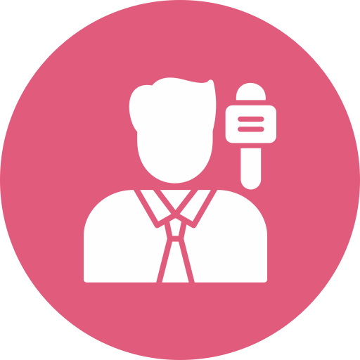 기자 무료 아이콘