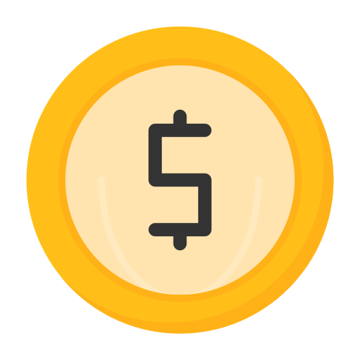 Coin free icon