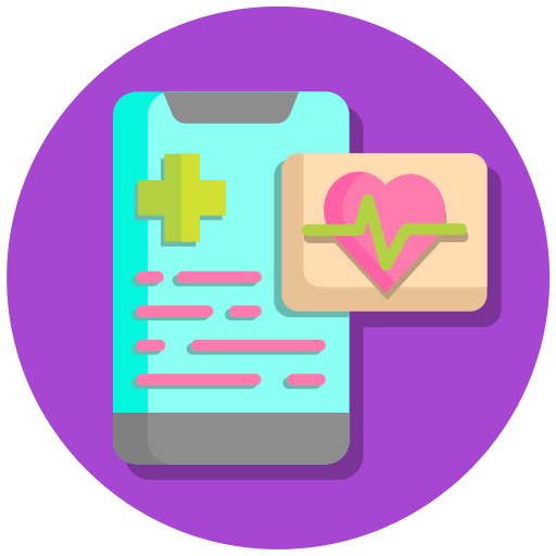 aplicación médica icono gratis