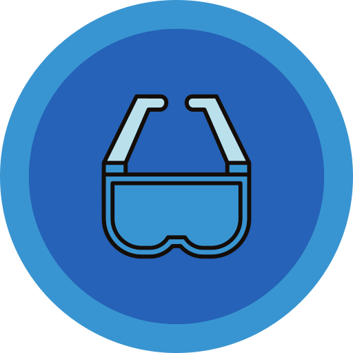 gafas de seguridad icono gratis