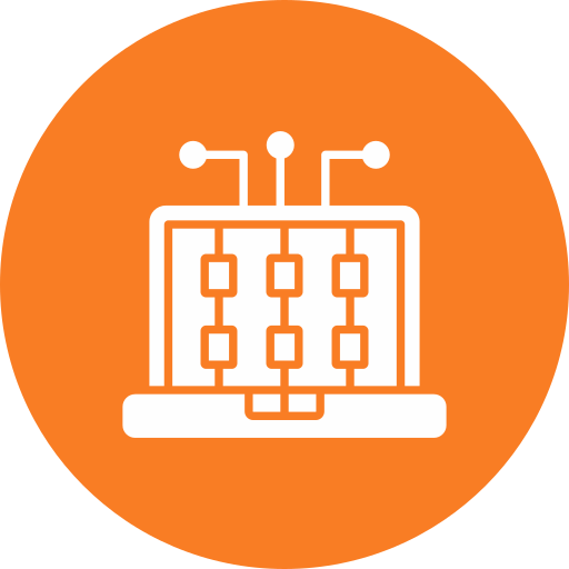 delito cibernético icono gratis