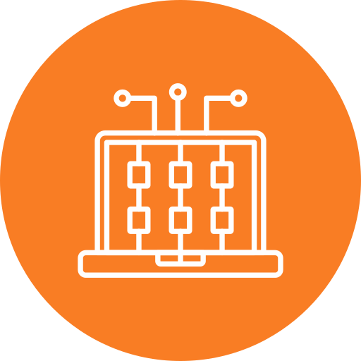 delito cibernético icono gratis