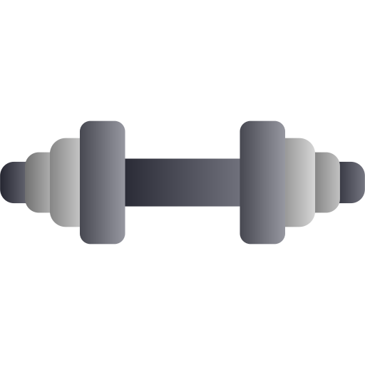 Barbell free icon