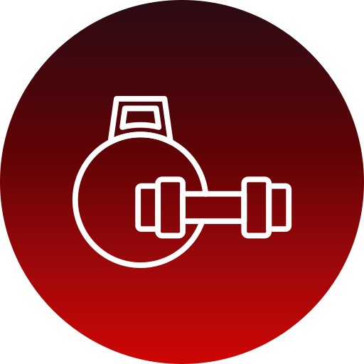 Gym equipment free icon