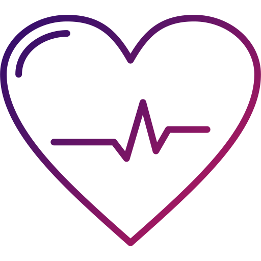 Heart beating free icon