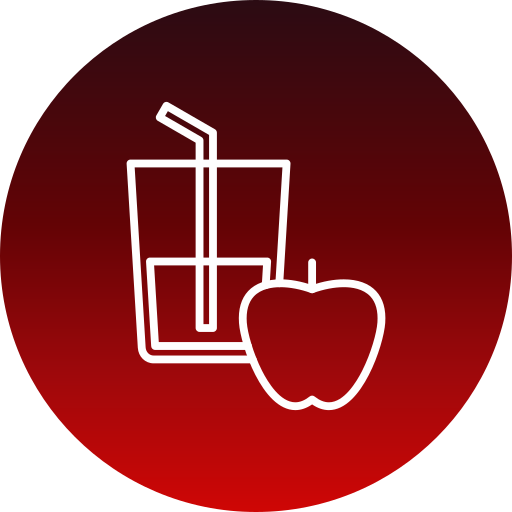 zumo de manzana icono gratis