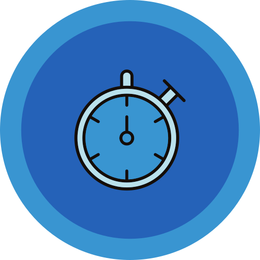 cronógrafo icono gratis