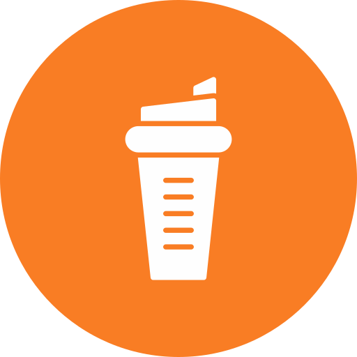 Протеиновый коктейль бесплатно иконка