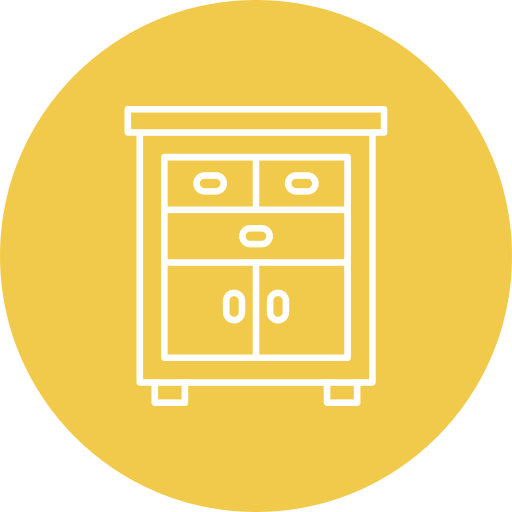 Ночной столик бесплатно иконка Ночной столик бесплатно иконка