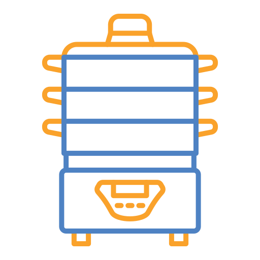 vaporera de alimentos icono gratis