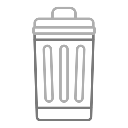 Trash can free icon Trash can free icon