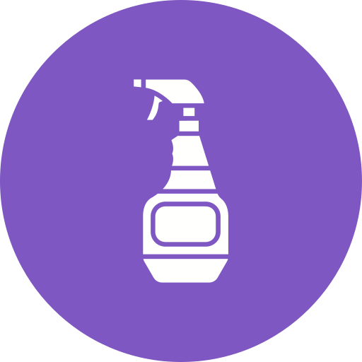 spray limpiador icono gratis