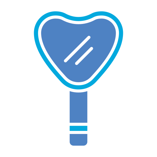 Hand mirror free icon