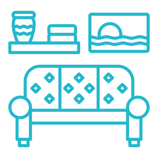 Гостиная бесплатно иконка