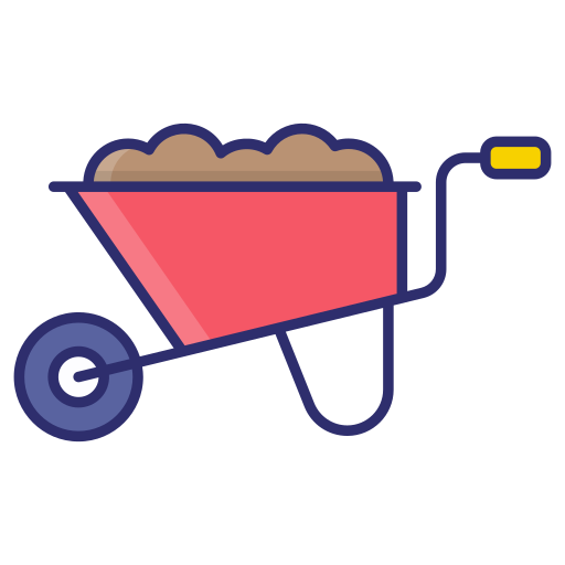 carretilla icono gratis