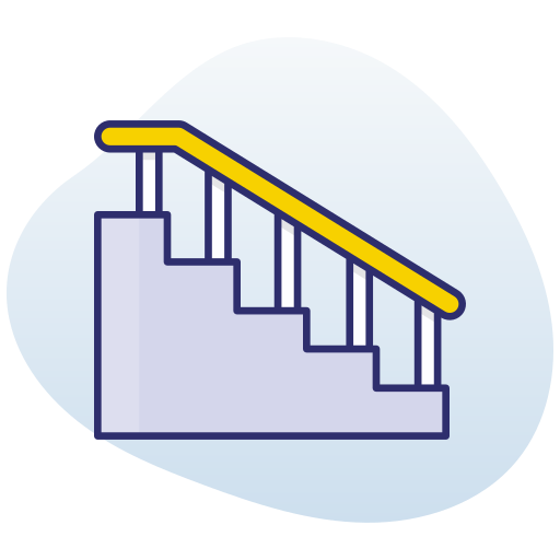 escaleras icono gratis