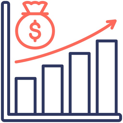 Market capitalization free icon Market capitalization free icon