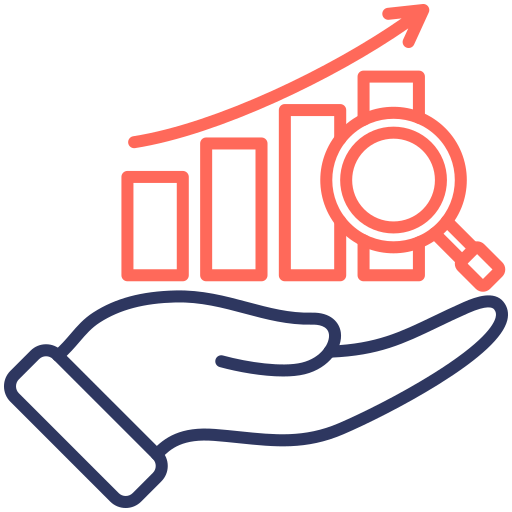 tendencia icono gratis