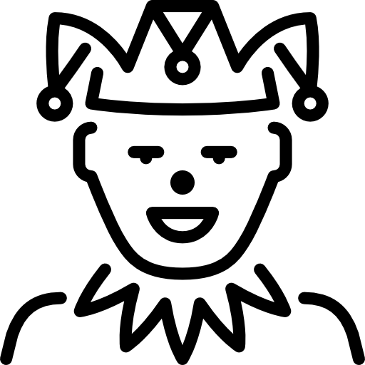bufón icono gratis