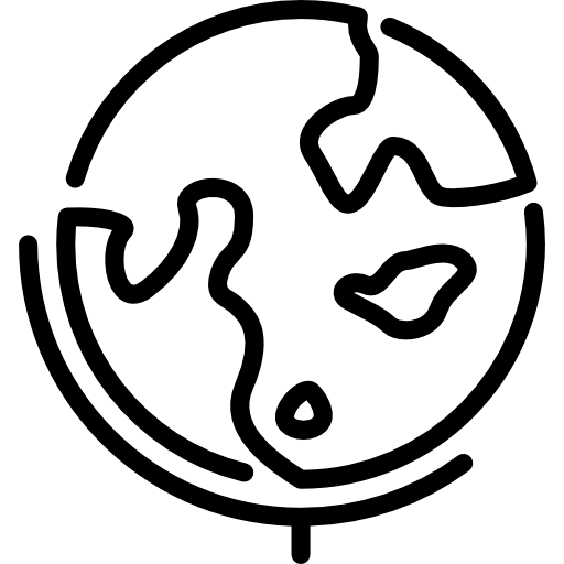 Earth globe free icon