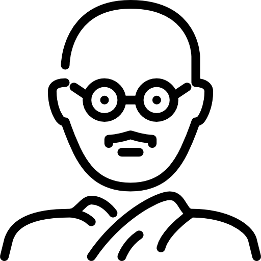 Gandhi free icon
